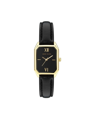 Meilleures ventes Anne Klein Octagonal Shaped Cuir Brides Watch   | VAA-8502368